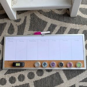 Weekly Dry Erase Board